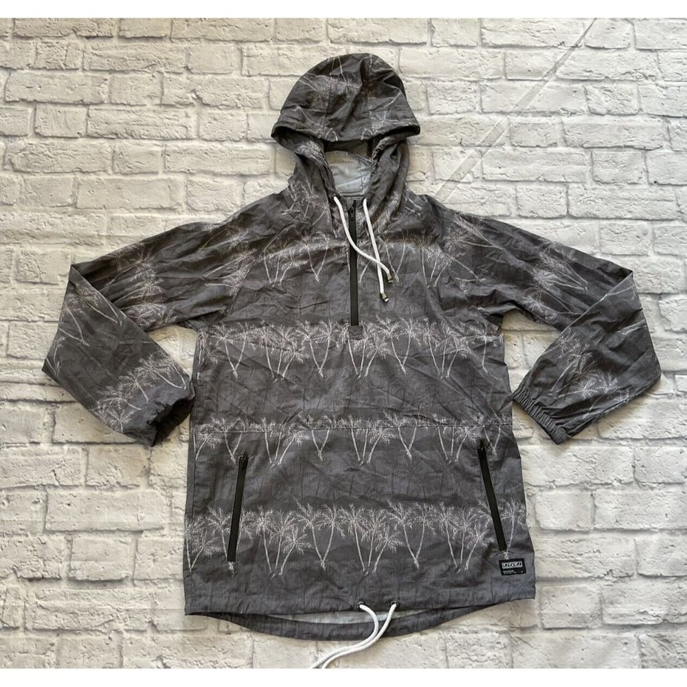 Ezekiel Men’s 1/4 Zip Pullover Hoodie Long Sleeve Sweatshirt Size M